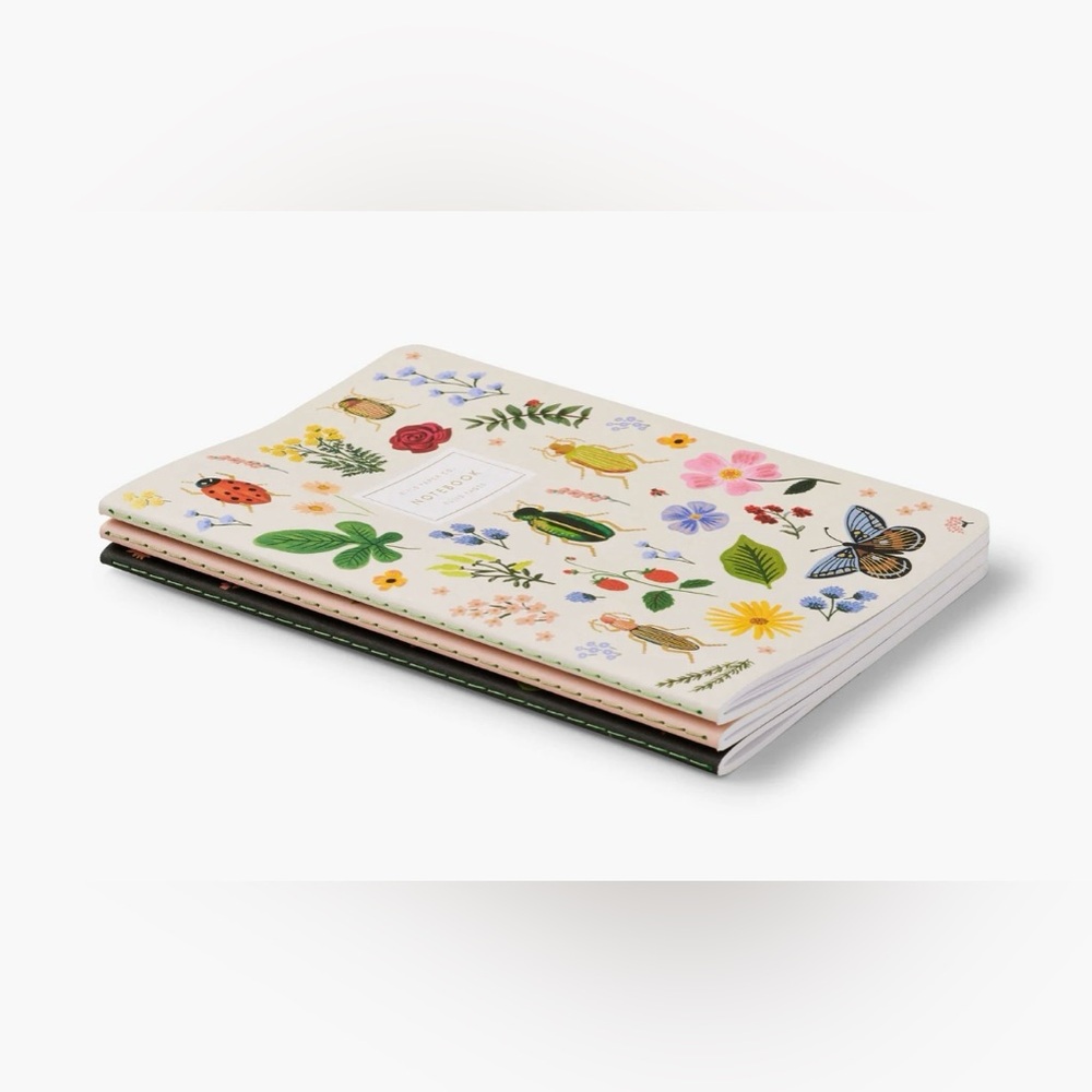 New! Rifle Paper Co. Notebooks & Pen Set - Picture 7 of 8